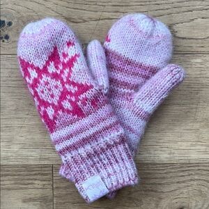 Rachel Pohl x Kari Traa Knit Mittens / fleece lined / brand new